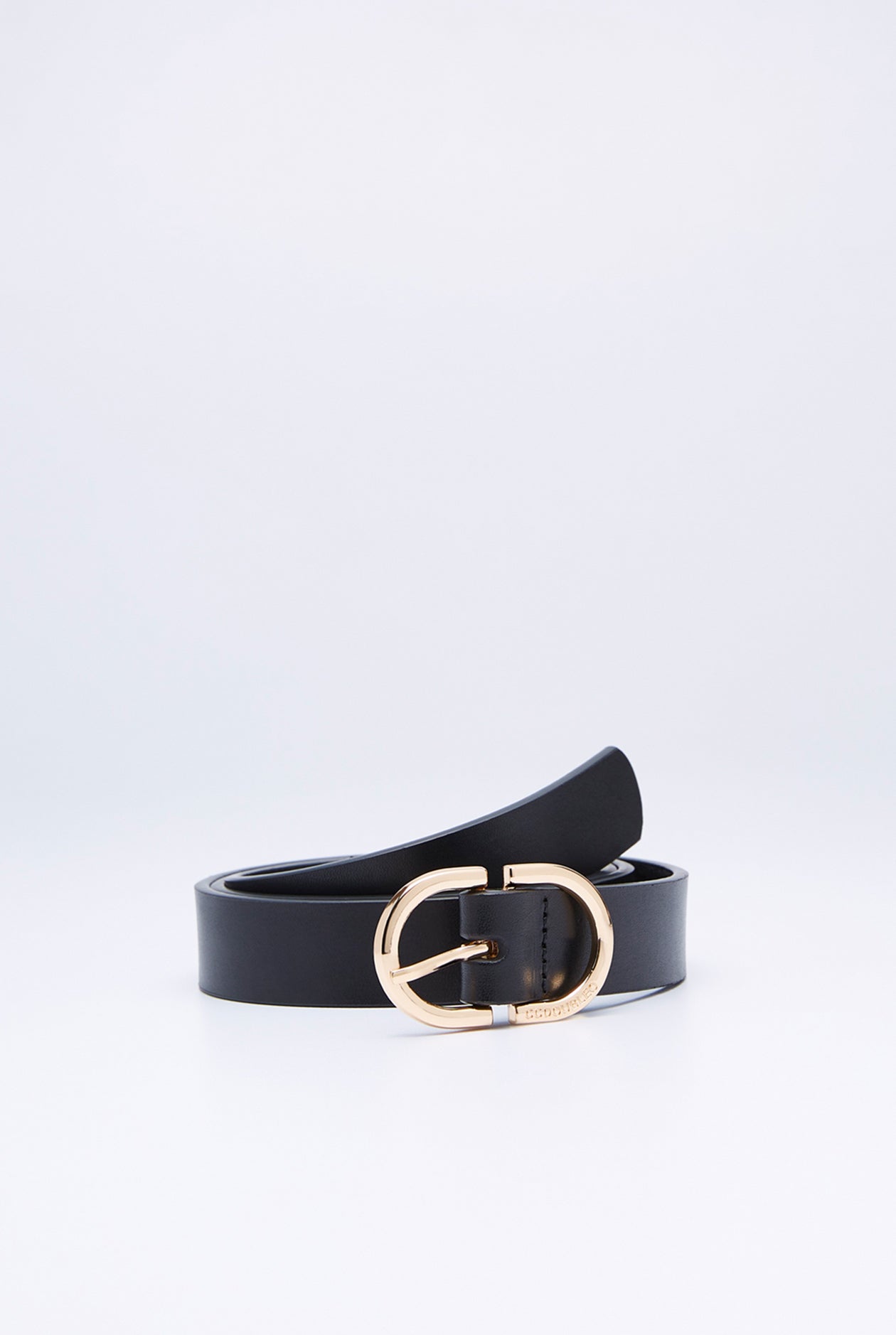 DOUBLE OVAL BUCKLE BELT