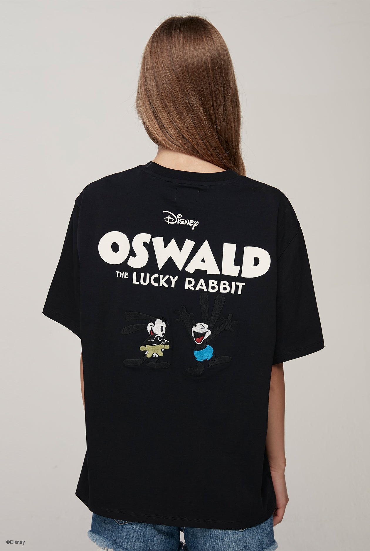 OSWALD LOGO PATCH OVERSIZED TEE