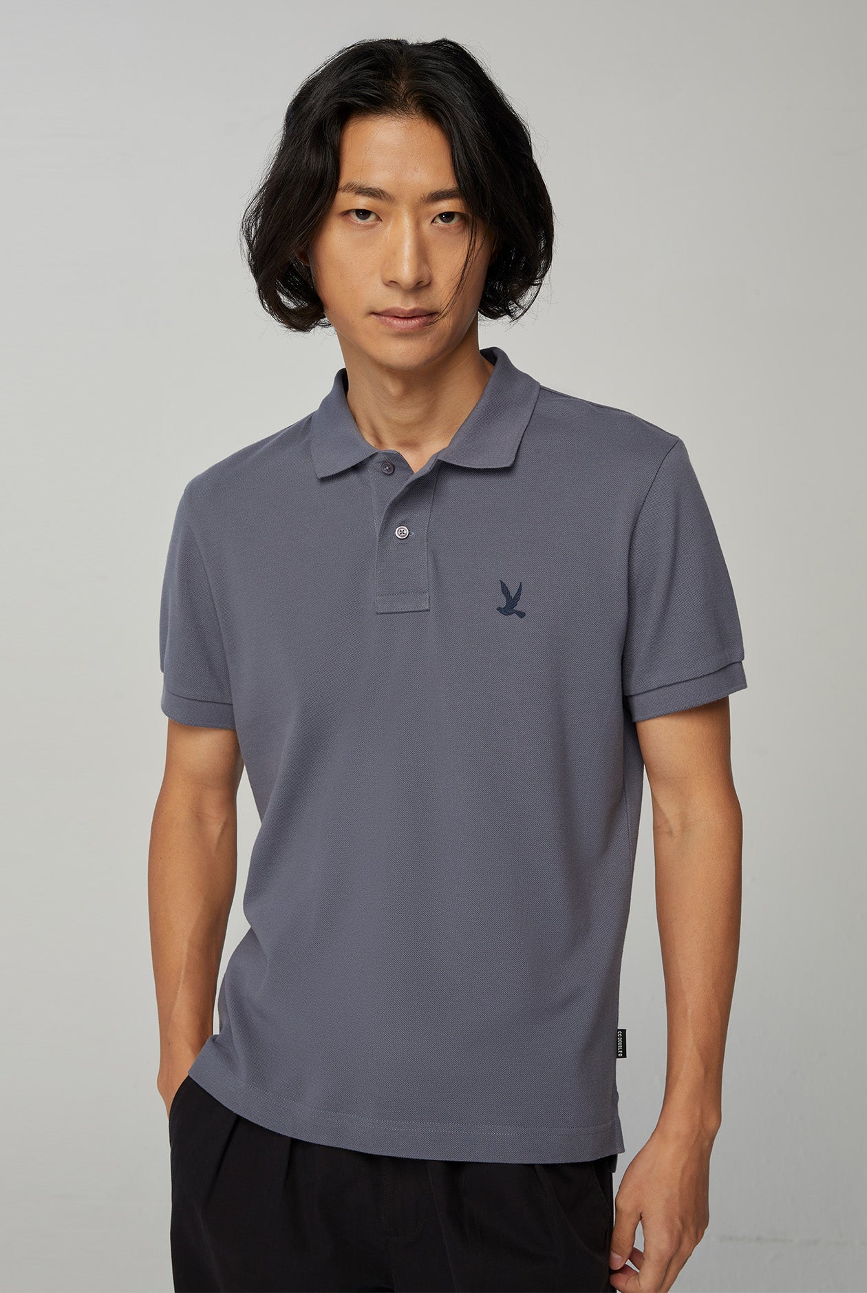 SILICONE BIRD LOGO POLO