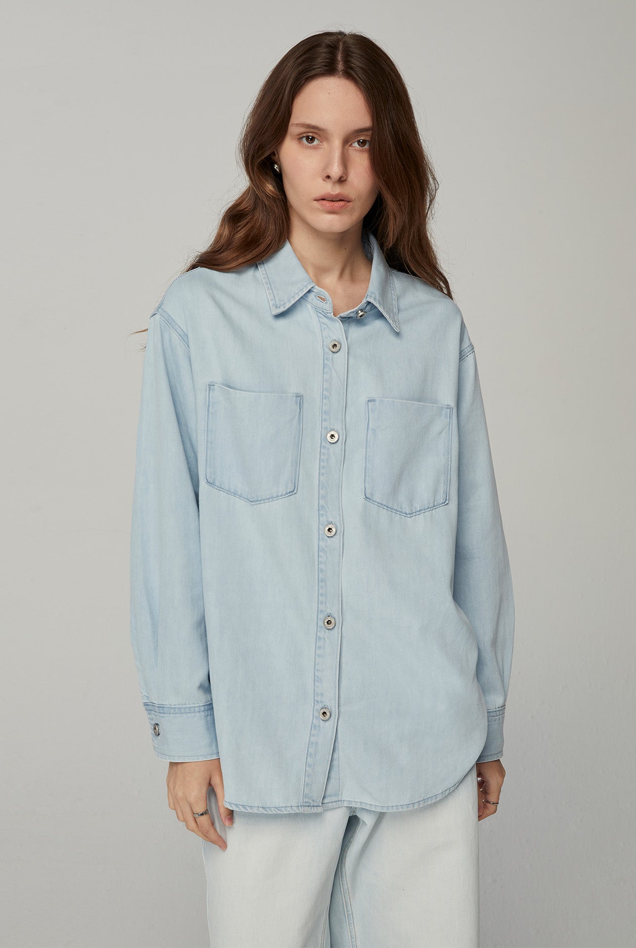 OVERSIZED DENIM SHIRT