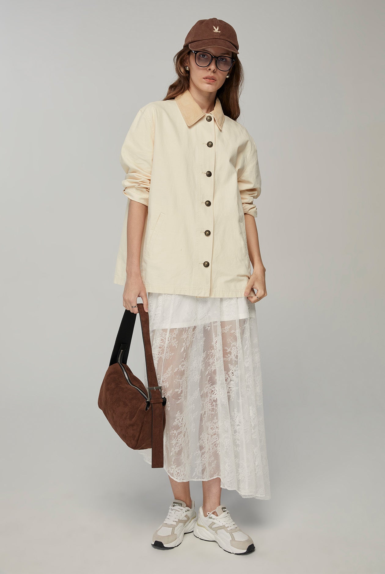 CORDUROY COLLAR BARN JACKET