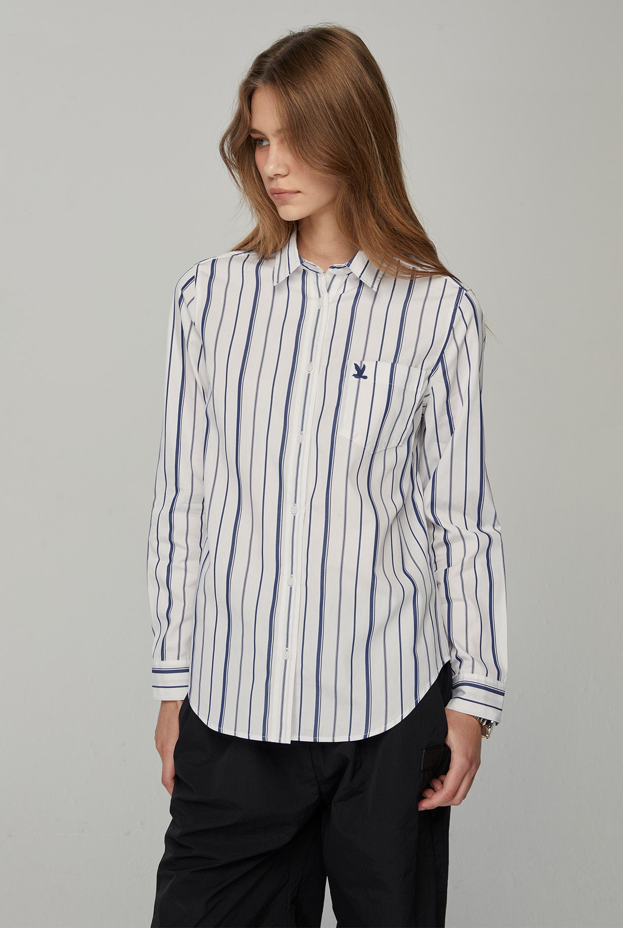 LONG SLEEVE STRIPED SHIRT