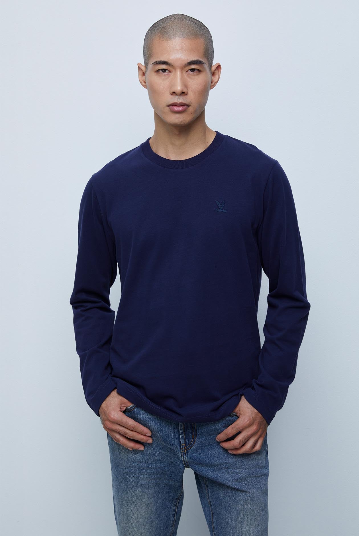 BIRD LOGO SIGNATURE LONG SLEEVE TEE