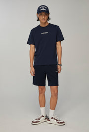 TAPE TRIM PIQUE SHORTS