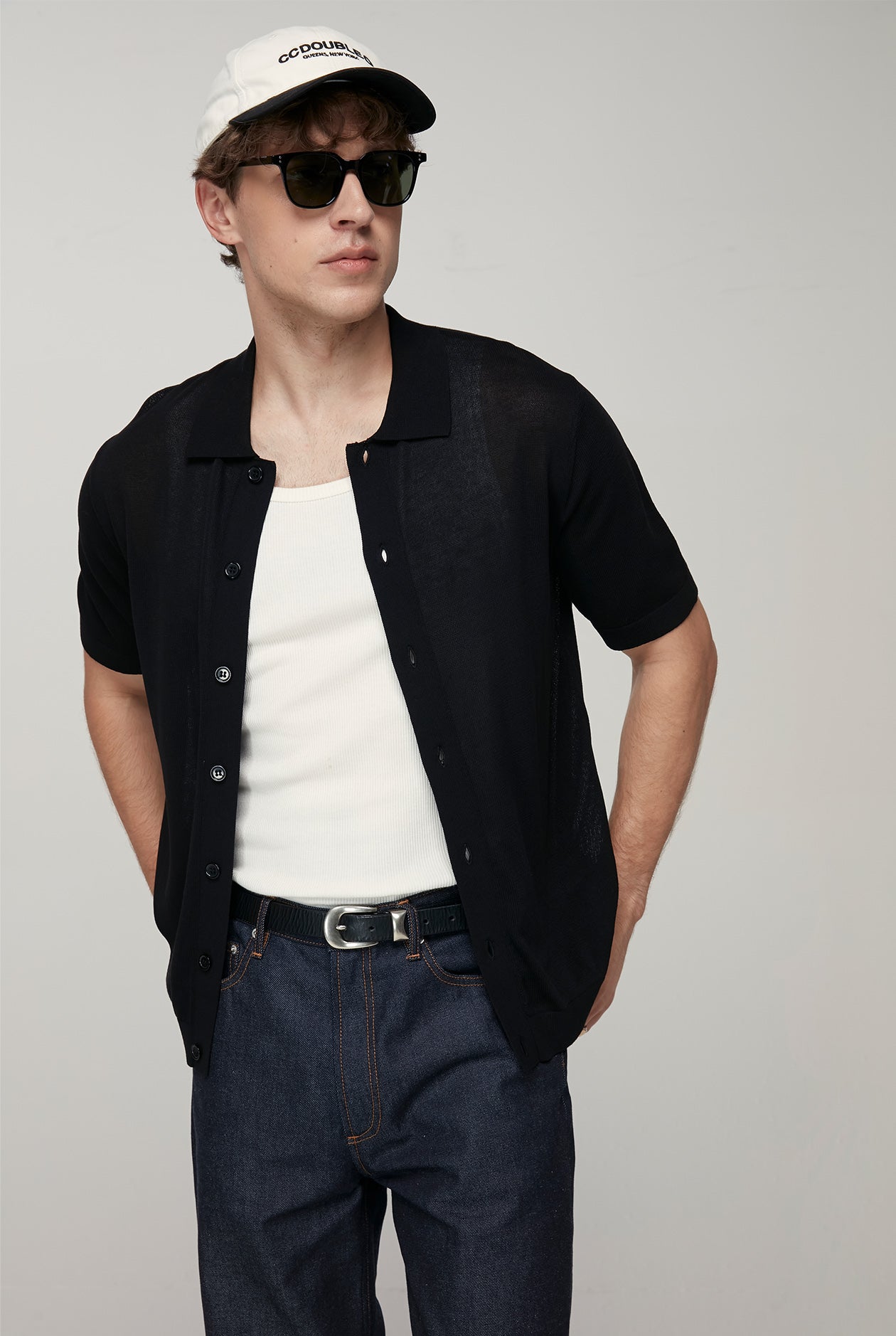 BASIC KNITTED SHIRT