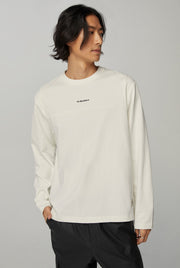CHEST STRIPED LONG SLEEVE TEE