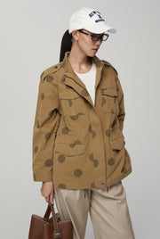 POLKA DOT PARKA