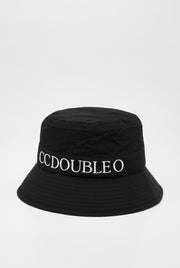 EMBROIDERED ALPHABET LOGO BUCKET HAT
