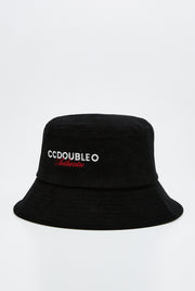 STATEMENT LOGO CORDUROY BUCKET HAT