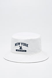 NEW YORK BIRD LOGO REVERSIBLE BUCKET HAT