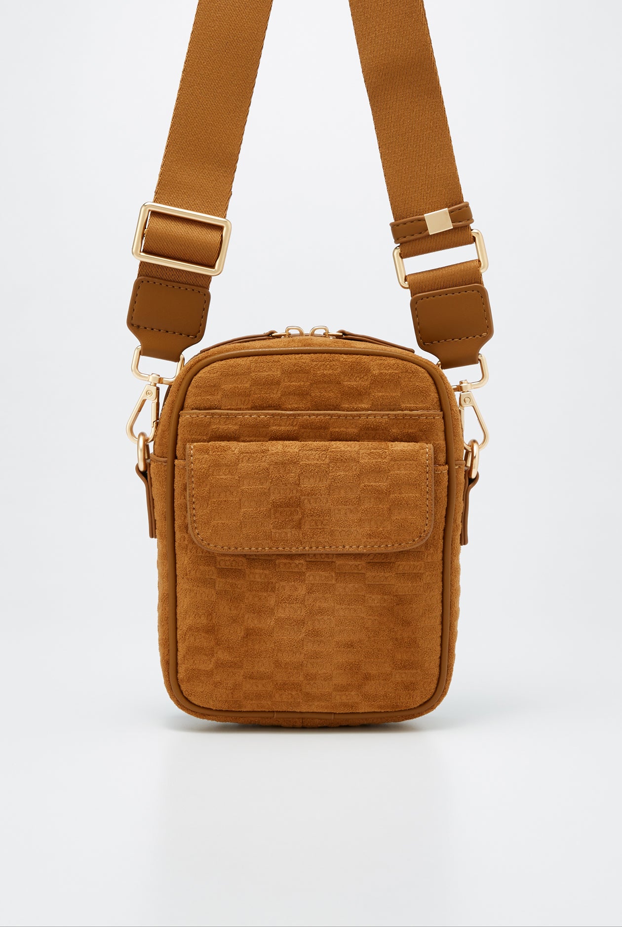 SUEDE CROSSBODY BAG