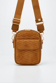 SUEDE CROSSBODY BAG