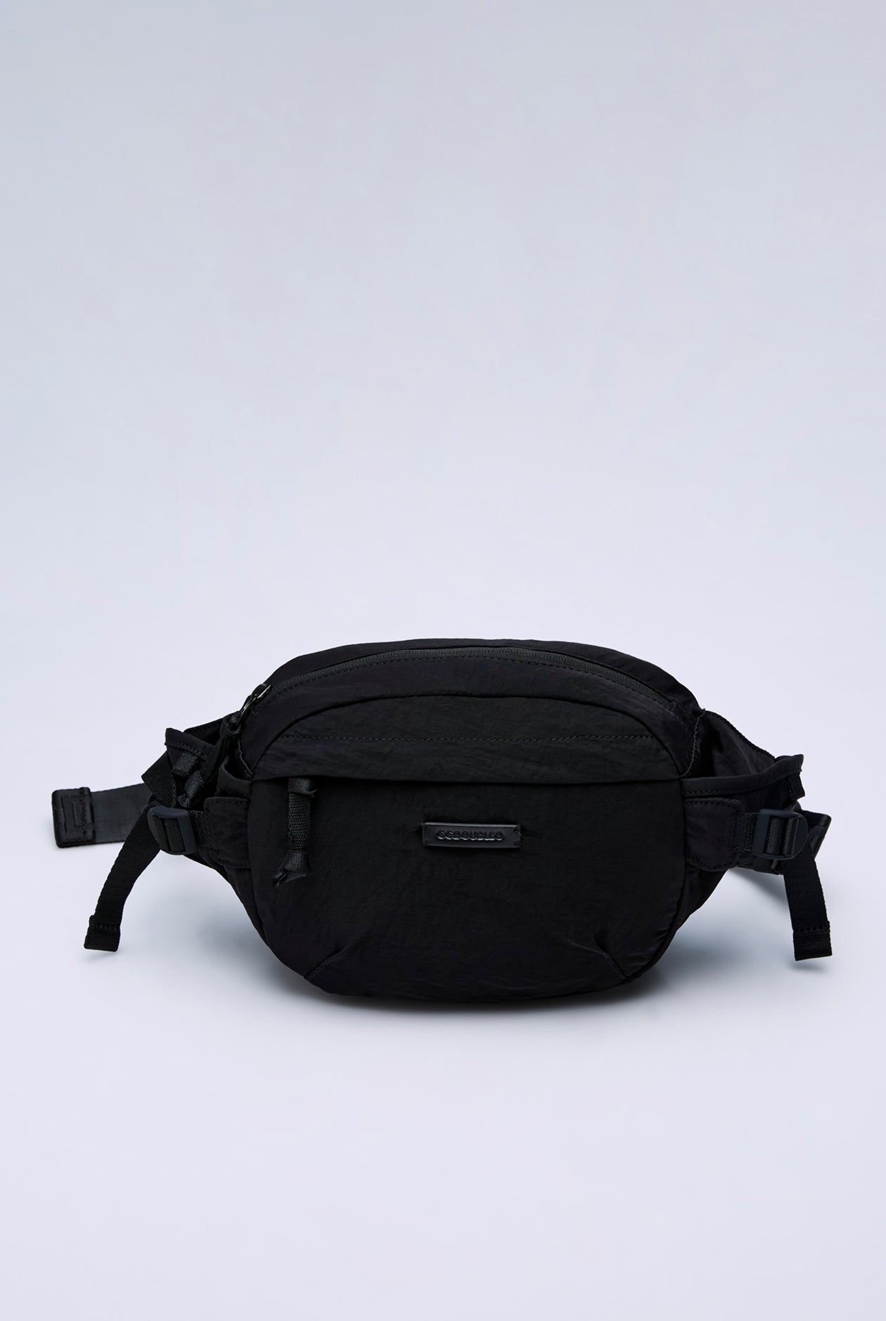FRONT LOGO NYLON BELT BAG