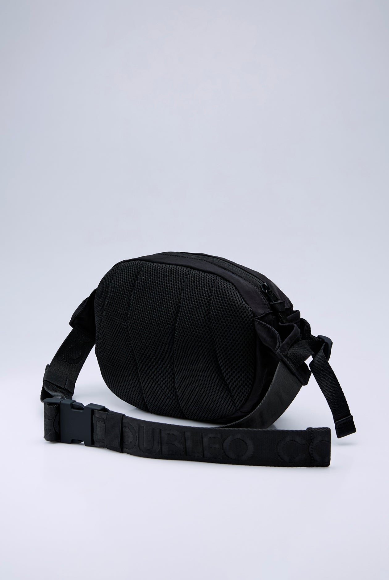 FRONT LOGO NYLON BELT BAG