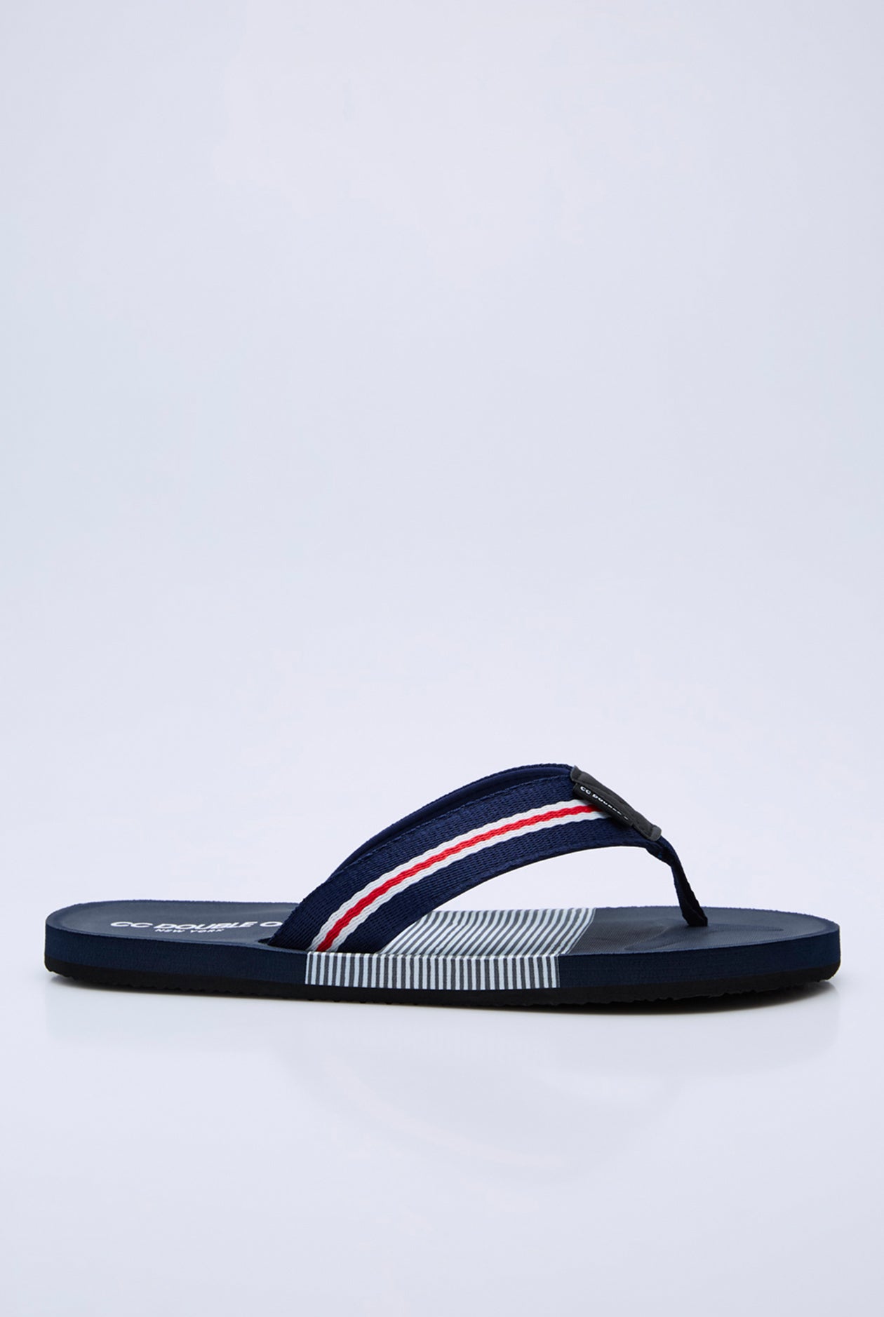 TWO TONE LOGO FLIP FLOPS