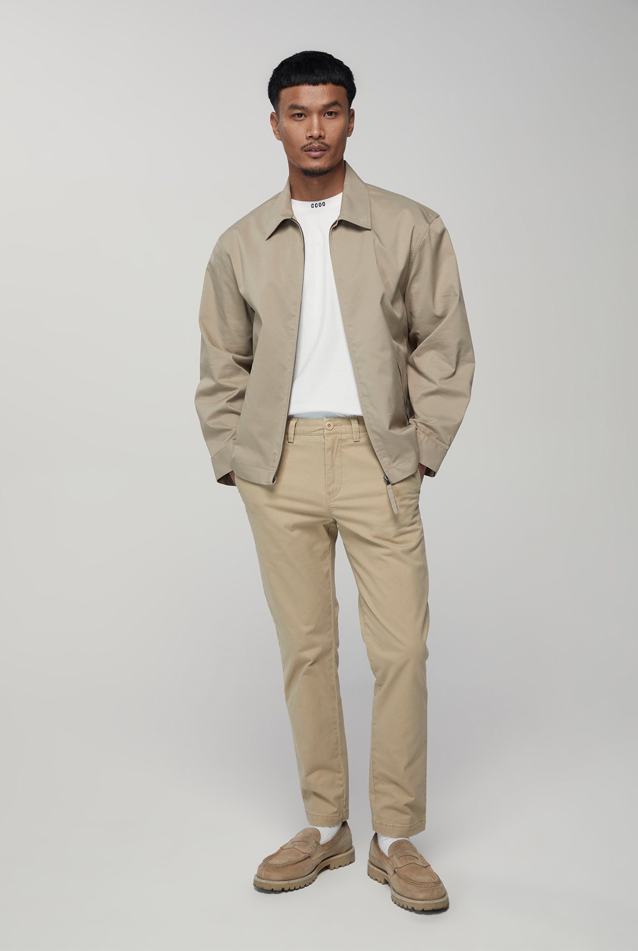 CHINO SLIM PANTS