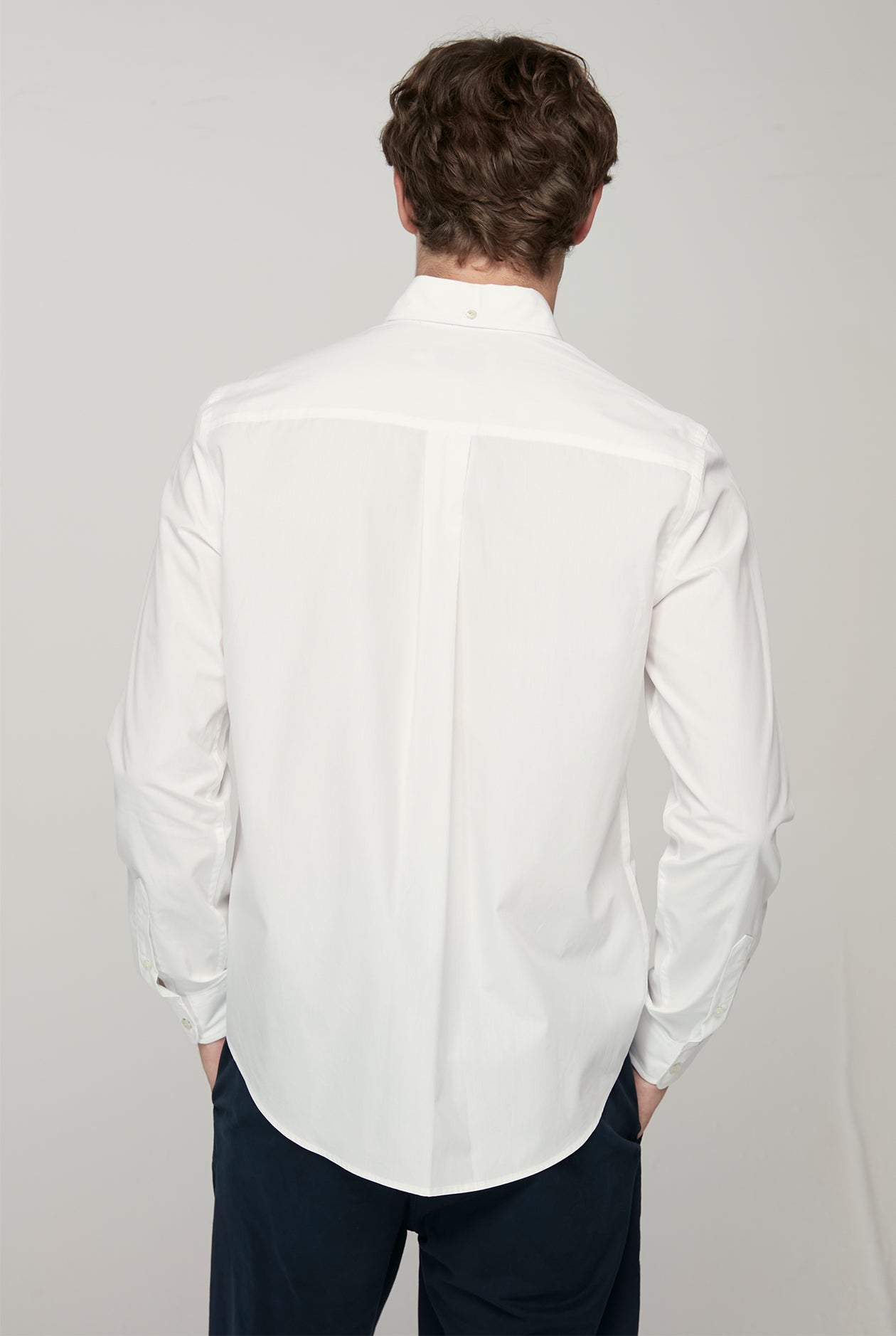 20th ANNIVERSARY BIRD LOGO LONG SLEEVE POPLIN SHIRT