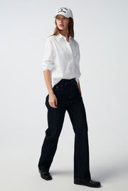 STRAIGHT LEG JEANS