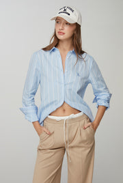 POPLIN STRIPED SHIRT