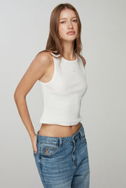 RIBBED TANK TOP