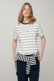 LOGO JACQUARD TEE