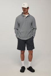 C LOGO JACQUARD SHORTS