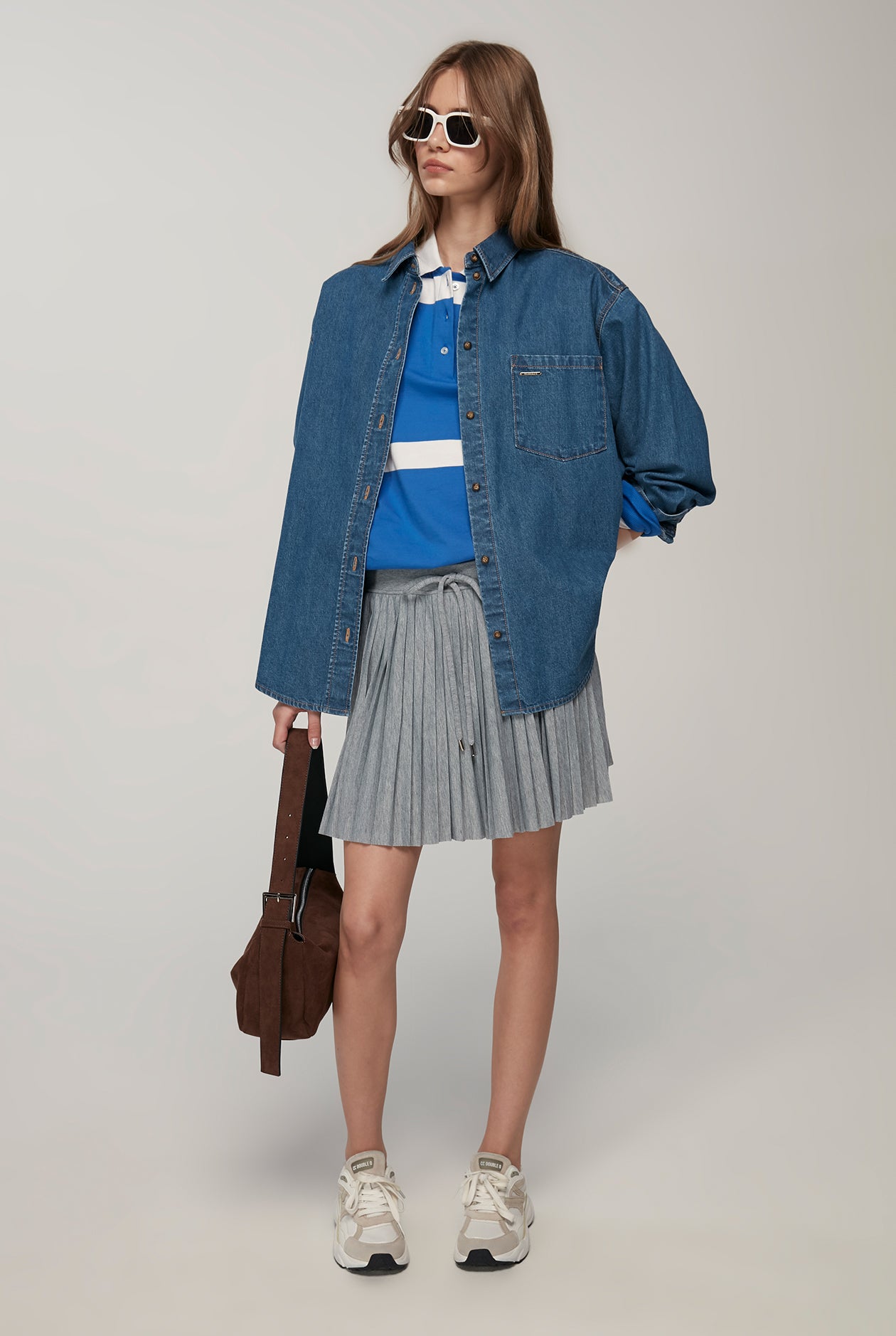 MINI PLEATED SKIRT