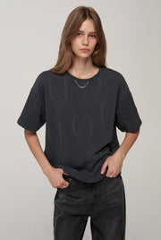 LOGO GRAPHIC OVERSIZED TEE