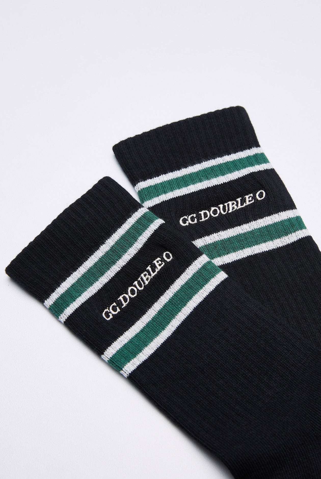 STRIPE LOGO CREW SOCKS
