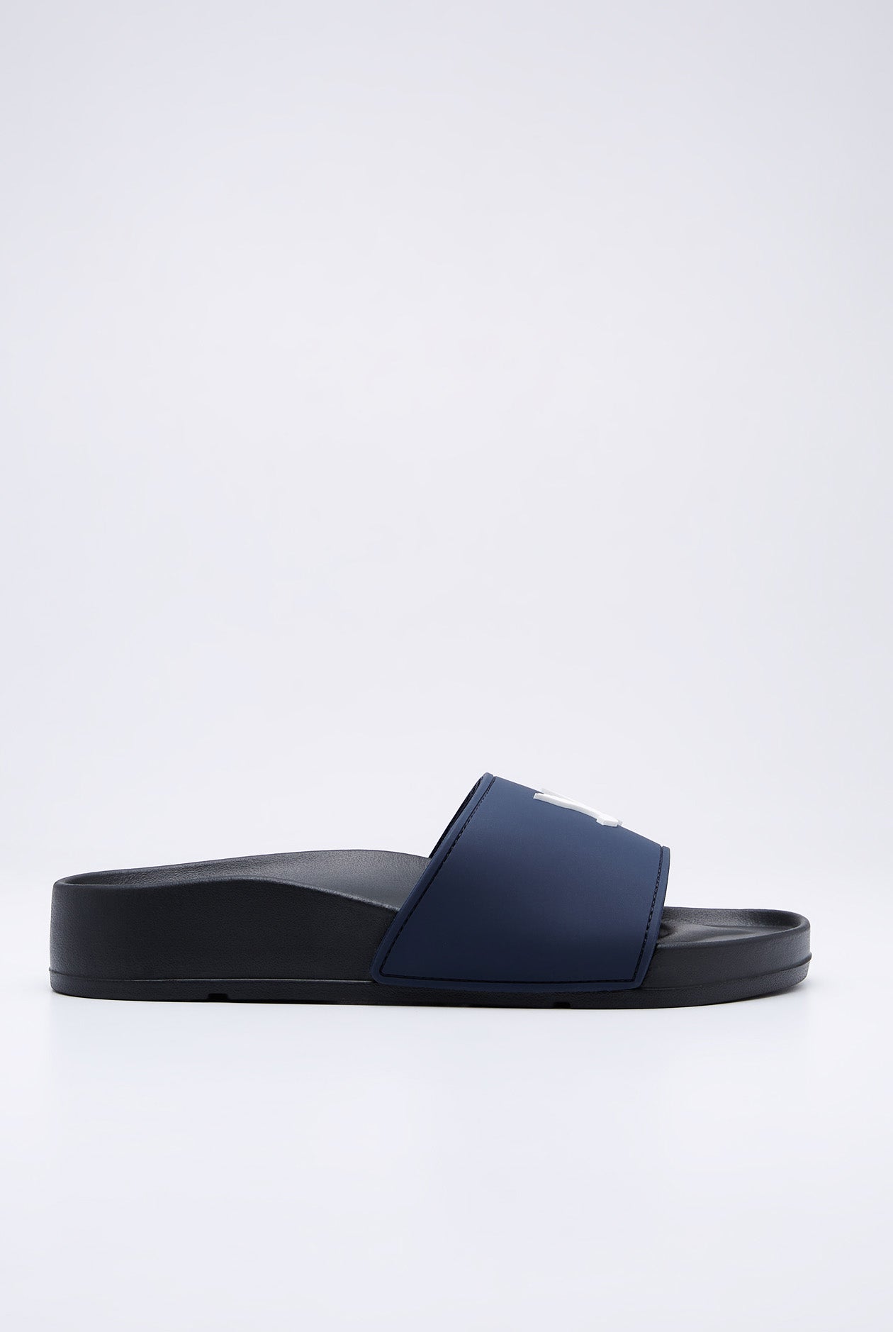 BIRD LOGO SLIDE SANDALS