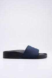 BIRD LOGO SLIDE SANDALS