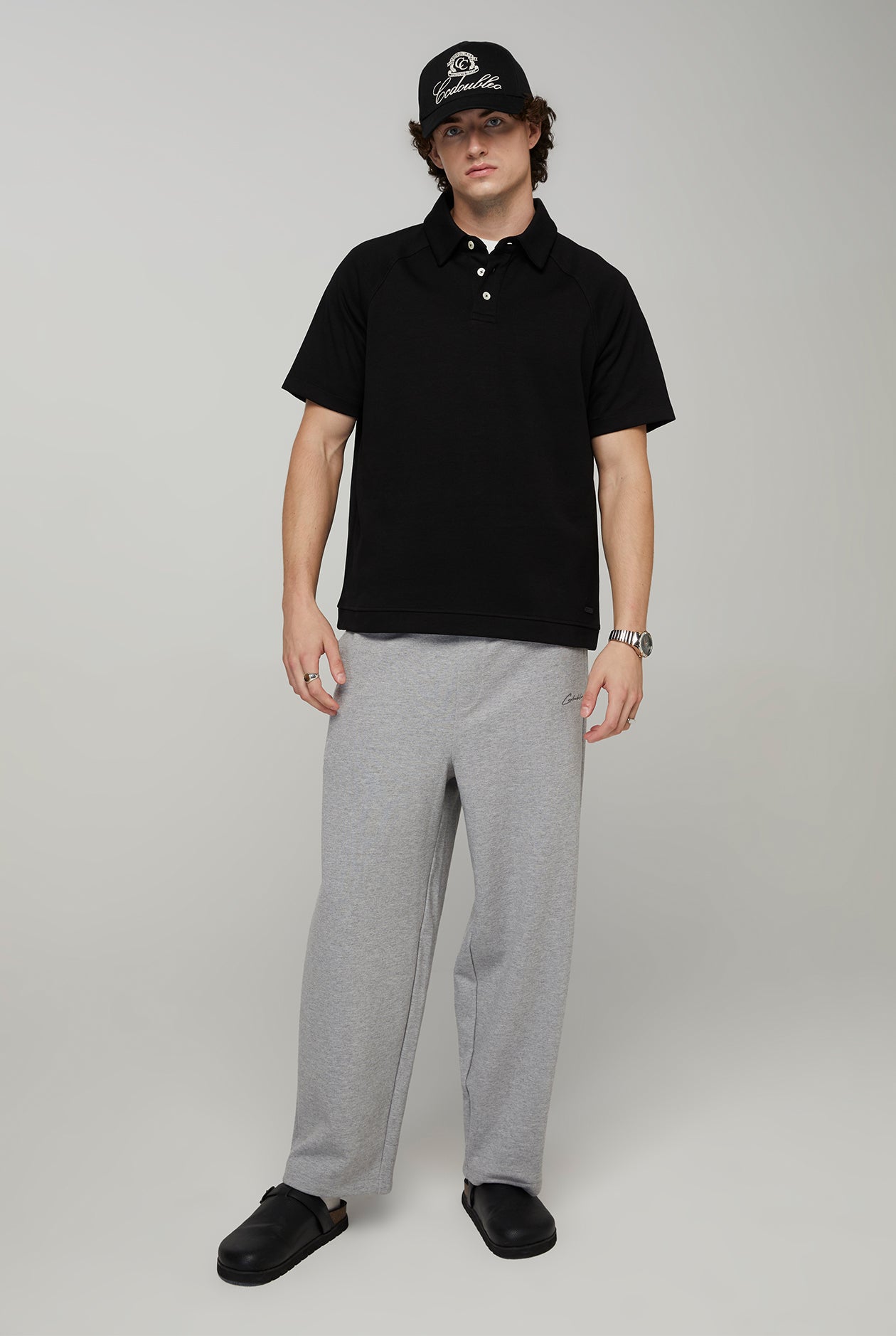 RELAXED JERSEY POLO