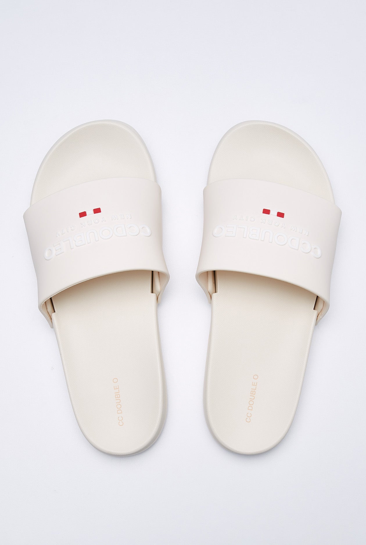 LOGO POOL SLIDE SANDALS