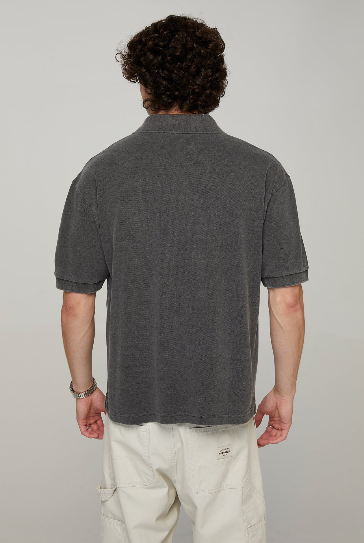 C LOGO PIQUE POLO