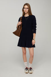 LONG SLEEVE KNIT DRESS