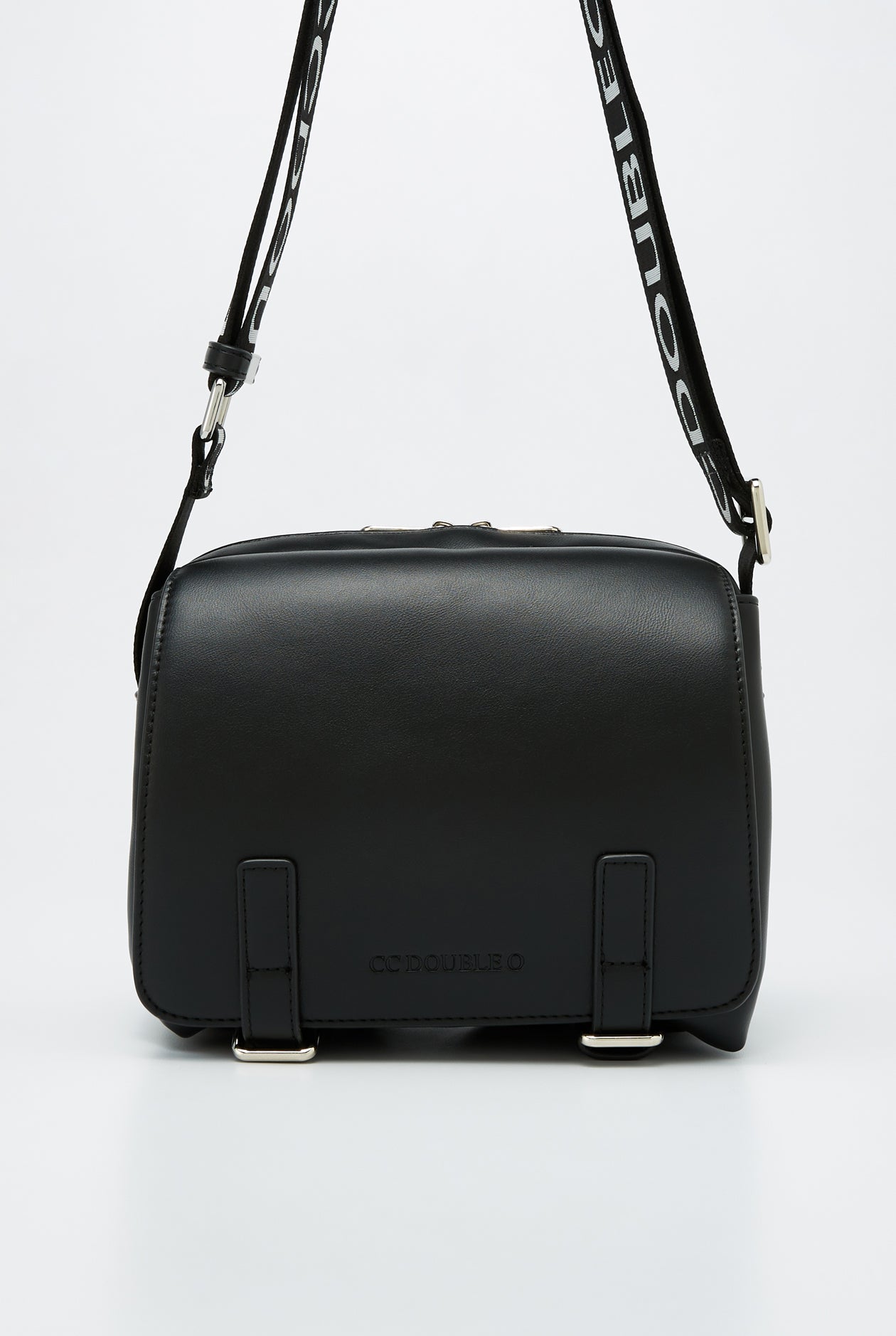 FLAP LEATHER CROSSBODY BAG