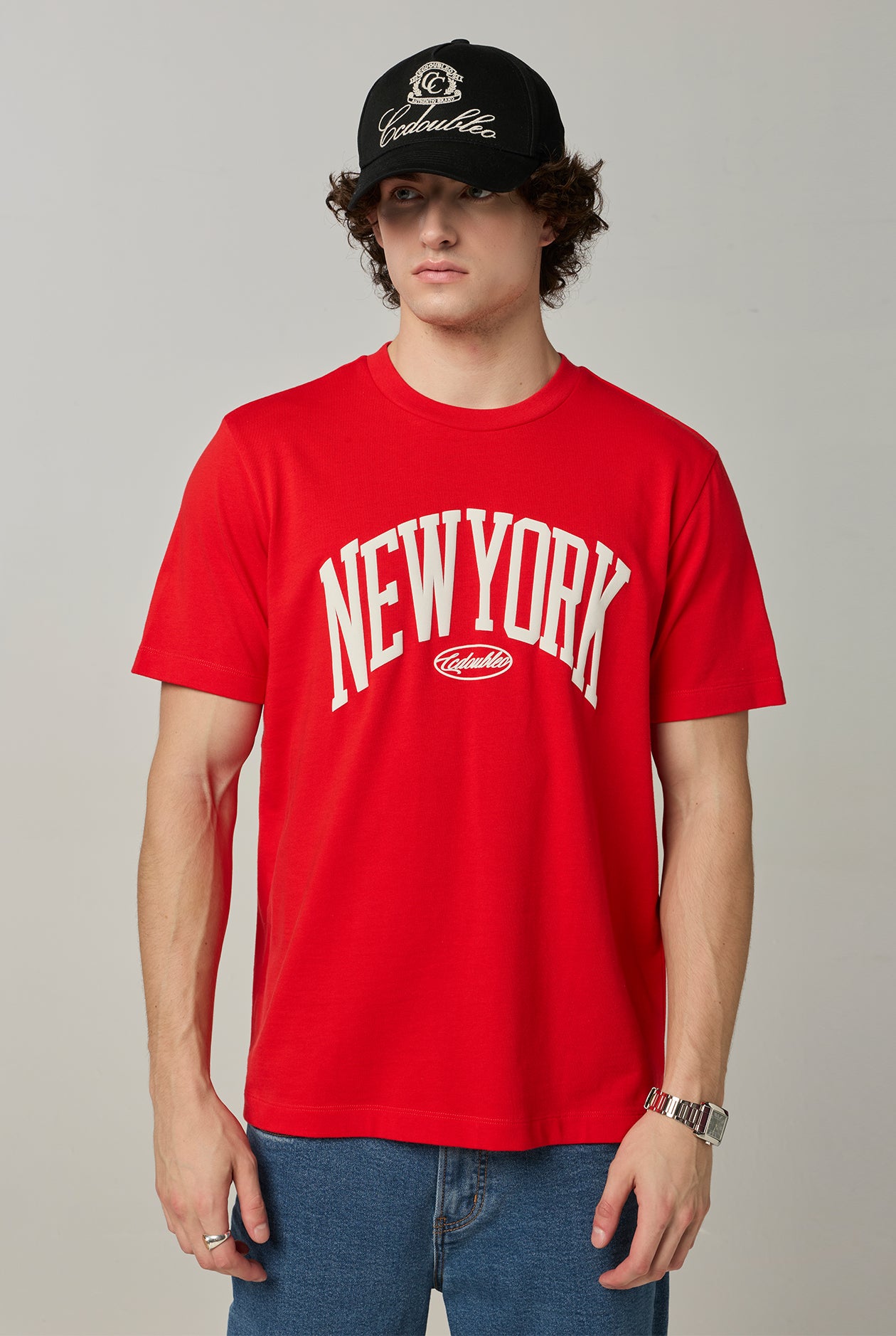 NEW YORK VARSITY LOGO TEE