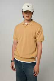 SHORT SLEEVE KNIT POLO