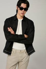 BLOUSON DOBBY JACKET