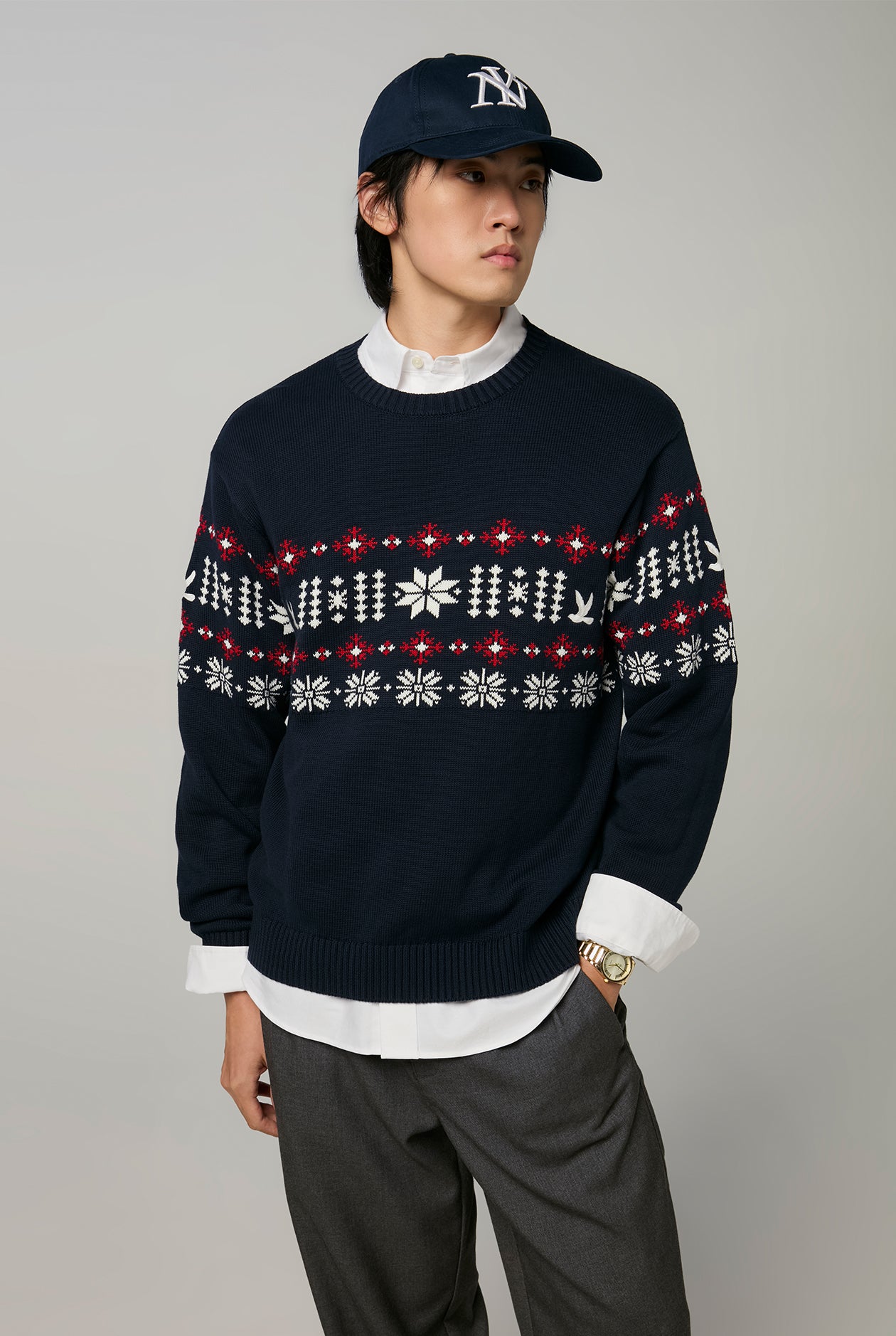 FAIR ISLE PULLOVER SWEATER