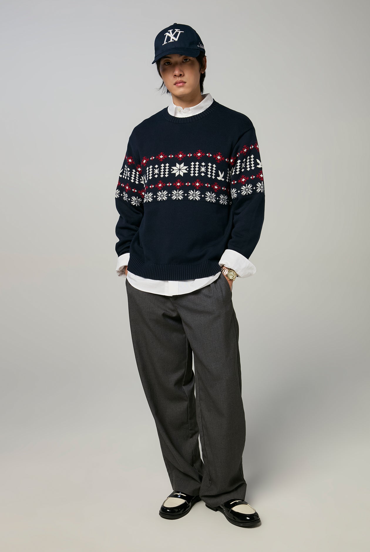 FAIR ISLE PULLOVER SWEATER