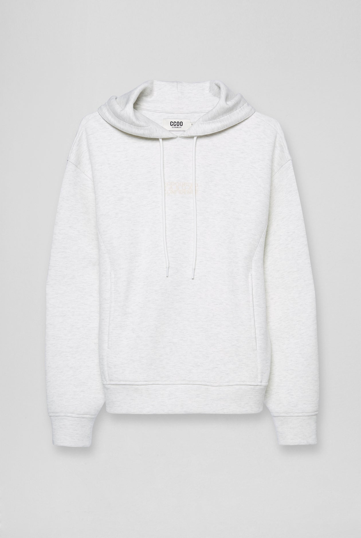 EMBROIDERED LOGO OVER HOODIE