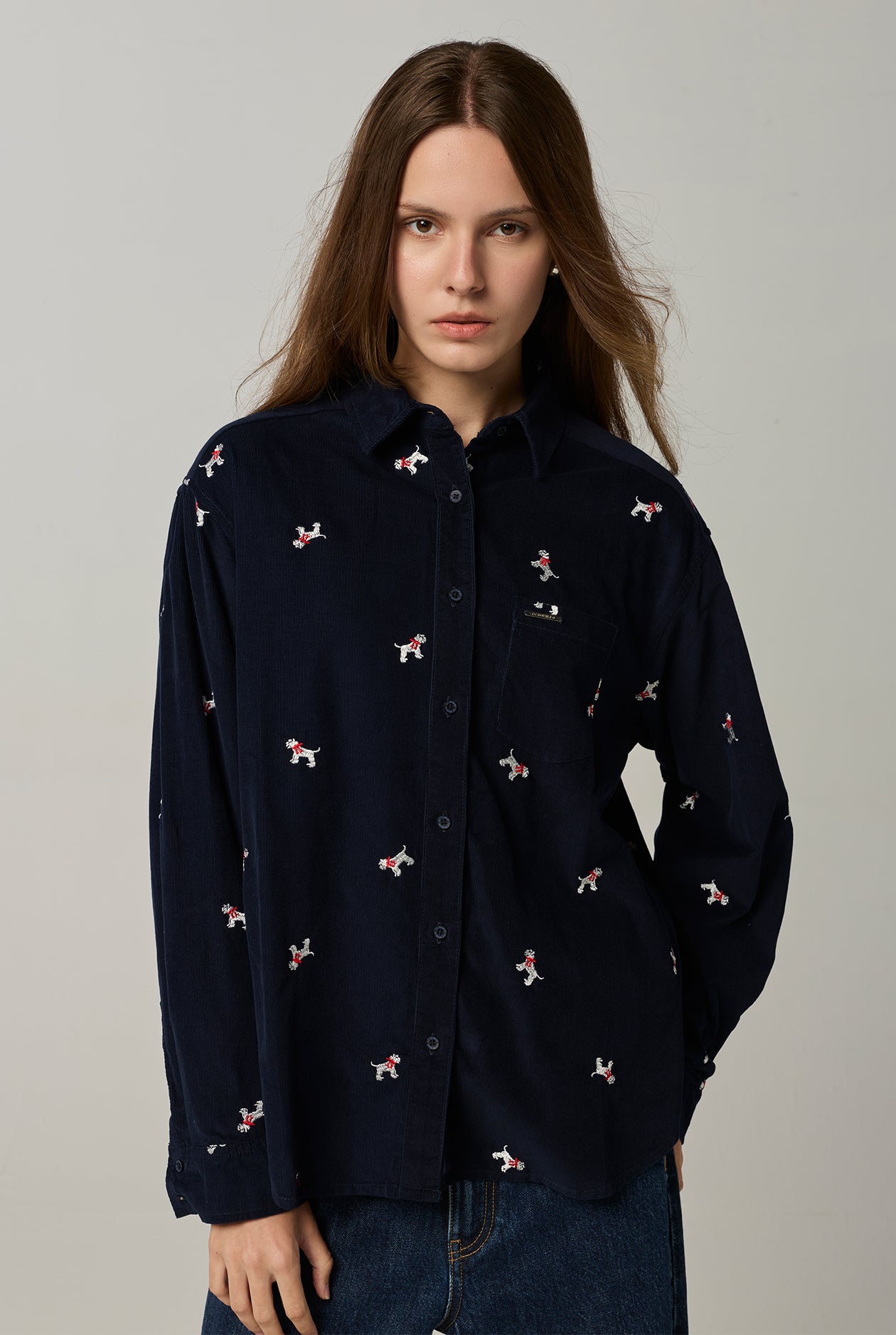 SCOTTIE CORDUROY SHIRT