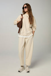 BARREL-LEG JOGGER PANTS