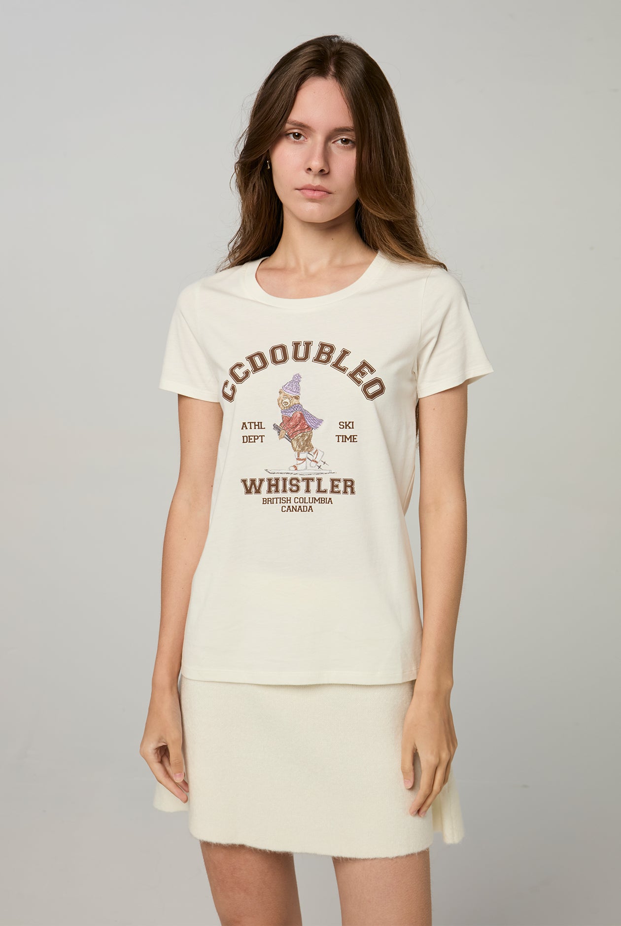 WHISTLER BEAR GRAPHIC TEE Off-White / XL