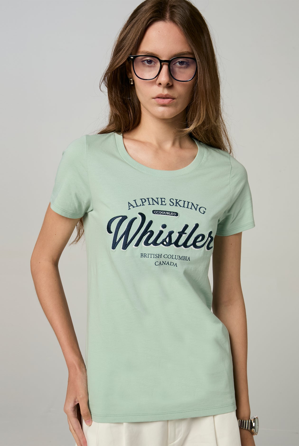 ALPINE SPRING WHISTLER GRAPHIC TEE