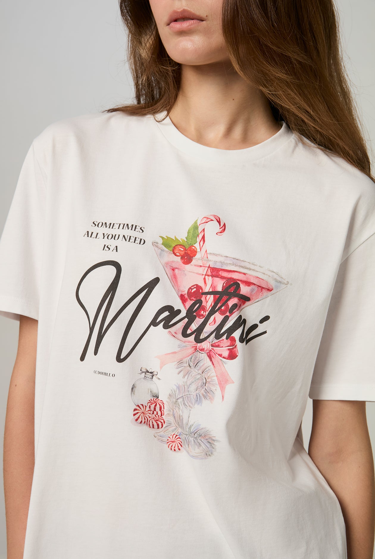 MARTINI GRAPHIC OVERSIZED TEE