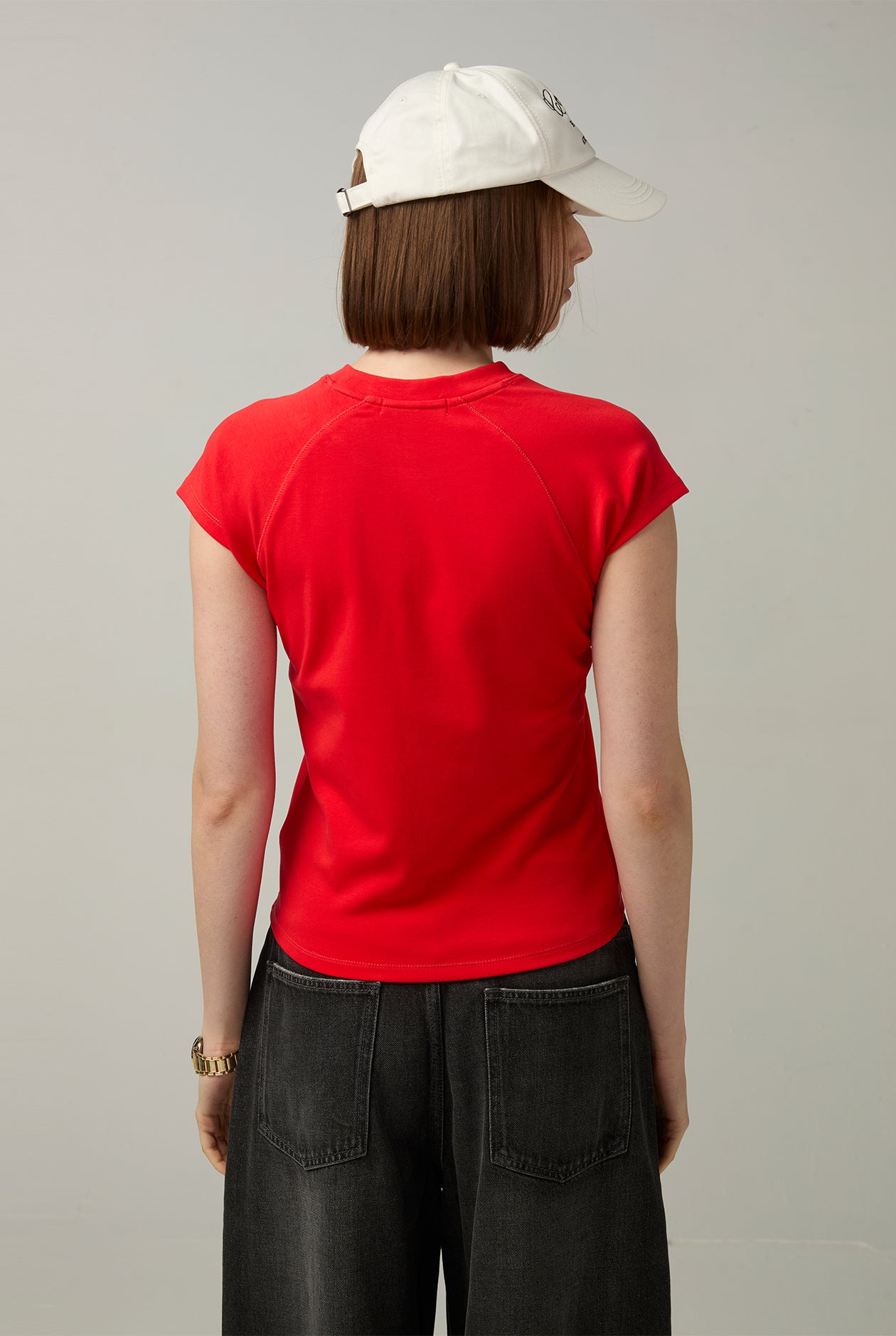 SAINT-TROPEZ 1980 FRANCE RAGLAN TEE Red / L