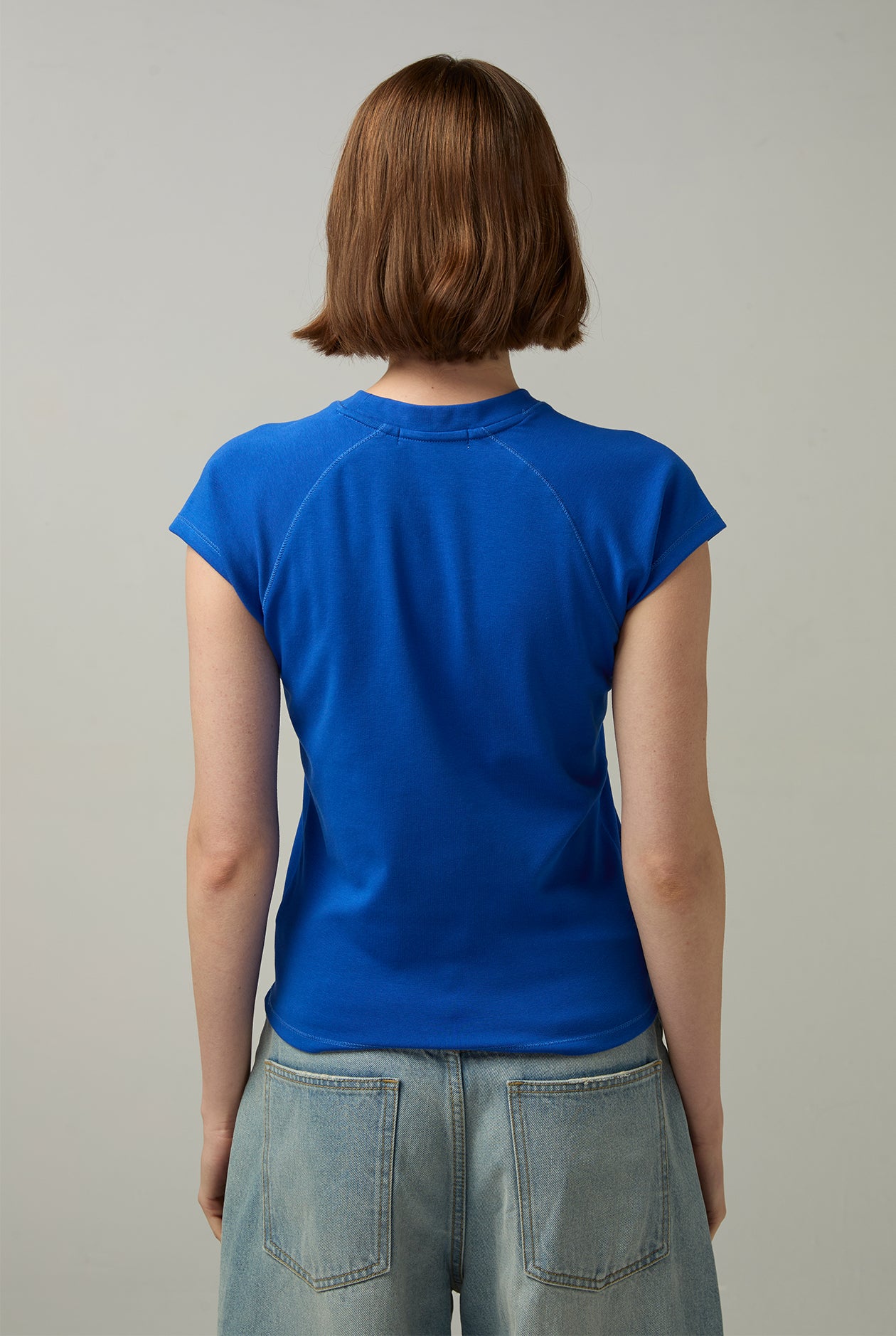 LOS ANGELES RAGLAN TEE Blue / L