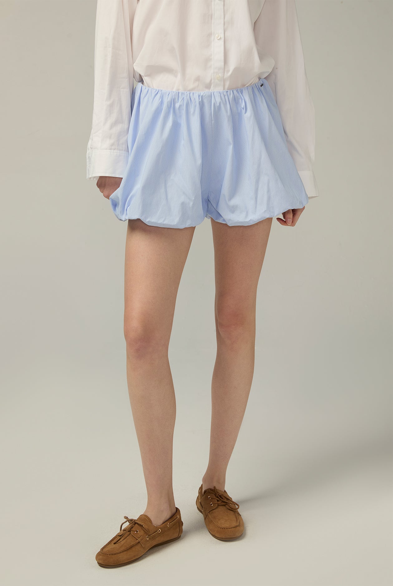 STRIPED AURELIA BLOOMER SHORTS